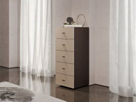 Комод 5 ящ. Гиза в Лебедёвке - lebedyovka.mebel-nsk.ru | фото
