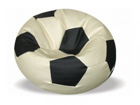 Кресло-мяч Футбол, иск.кожа в Лебедёвке - lebedyovka.mebel-nsk.ru | фото
