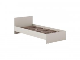 Кровать односпальная 0,9м Айри КР-001 (кашемир) в Лебедёвке - lebedyovka.mebel-nsk.ru | фото