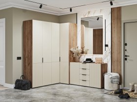 Модульная прихожая Соната в Лебедёвке - lebedyovka.mebel-nsk.ru | фото