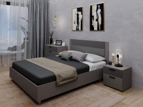 Модульная спальня Лион в Лебедёвке - lebedyovka.mebel-nsk.ru | фото