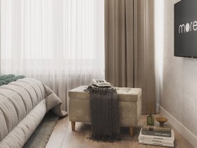 Пуф Чарли-2 (капучино) в Лебедёвке - lebedyovka.mebel-nsk.ru | фото
