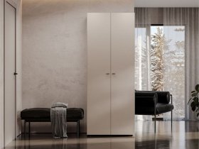 Шкаф двухстворчатый Гиза в Лебедёвке - lebedyovka.mebel-nsk.ru | фото