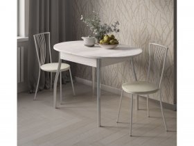 Стол обеденный Орфей-5 Ст030.3 (ясень анкор) в Лебедёвке - lebedyovka.mebel-nsk.ru | фото