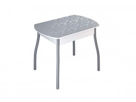 Стол обеденный Орфей-6 Ст085.0 (пластик серый) в Лебедёвке - lebedyovka.mebel-nsk.ru | фото