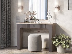 Стол туалетный СТ-02 Кассандра (дуб смоки/MF14) в Лебедёвке - lebedyovka.mebel-nsk.ru | фото