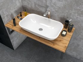 Столешница GRUNGE LOFT 100 Дуб Вотан в Лебедёвке - lebedyovka.mebel-nsk.ru | фото